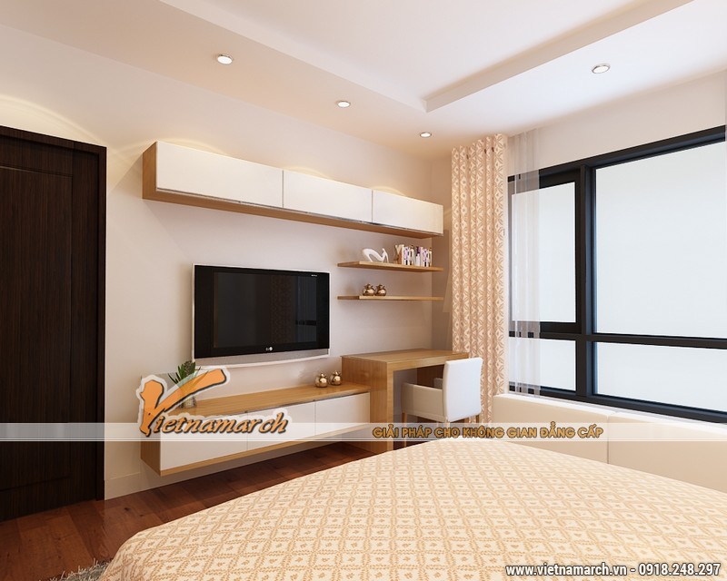 Thiết kế nội thất căn hộ T8 1201 nhà chị Hoàn 10