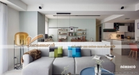 Thiết kế mẫu trần thạch cao đẹp lôi cuốn cho căn hộ chung cư D’.Le Roi Soleil Quảng An nhà anh Quỳnh 