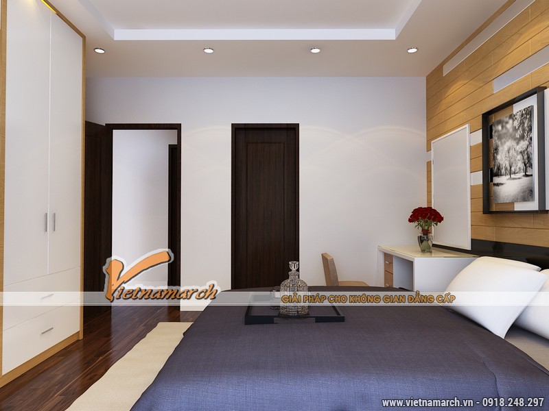 Thiết kế nội thất chung cư Times City căn hộ T2 - 1718 nhà chị Minh 07
