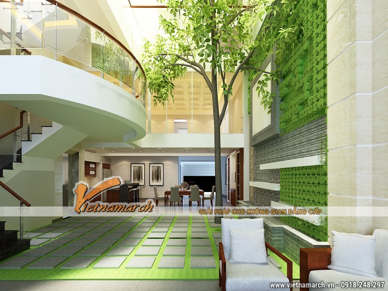 Thiết kế kiến trúc, nội thất nhà phố cho nhà anh Phong - Hải Dương 21