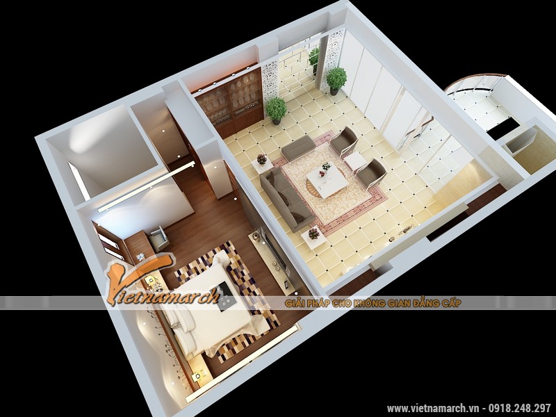 Thiết kế kiến trúc, nội thất nhà phố cho nhà anh Phong - Hải Dương 01