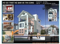 Kiến trúc sư Nguyễn Trường thiết kế biệt thự 135 m2